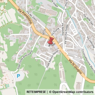 Mappa Via Gorizia, 20, 03015 Fiuggi, Frosinone (Lazio)