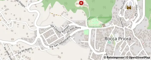Mappa Rocca Priora