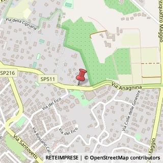 Mappa Via Anagnina, 279, 00046 Grottaferrata, Roma (Lazio)