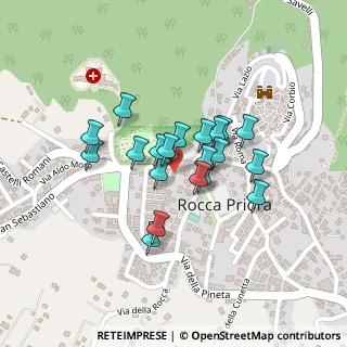Mappa Via degli Olmi, 00079 Rocca Priora RM, Italia (0.168)