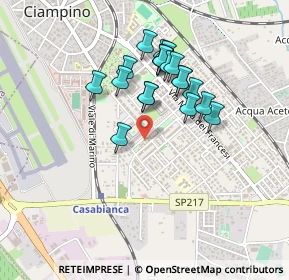 Mappa Via Parigi, 00043 Ciampino RM, Italia (0.3985)