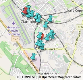 Mappa Via Parigi, 00043 Ciampino RM, Italia (0.888)