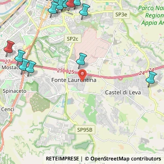 Mappa Viale Ugo Monaco, 00134 Roma RM, Italia (3.60385)
