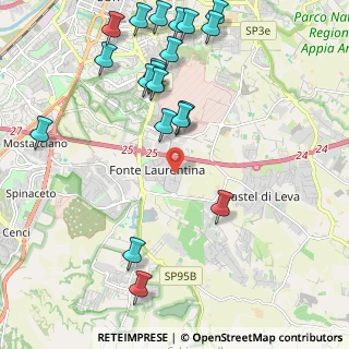 Mappa Viale Ugo Monaco, 00134 Roma RM, Italia (2.7205)