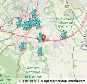 Mappa Viale Ugo Monaco, 00134 Roma RM, Italia (3.71909)