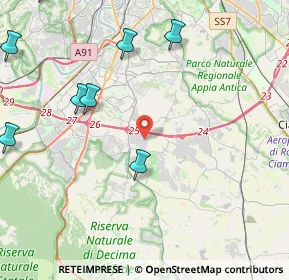 Mappa Viale Ugo Monaco, 00134 Roma RM, Italia (6.79636)