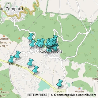 Mappa CAP, 00079 Rocca Priora RM (0.66)