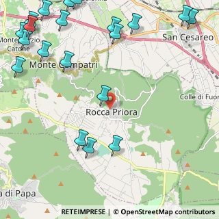 Mappa CAP, 00079 Rocca Priora RM (3.525)