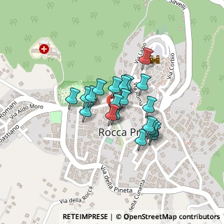 Mappa CAP, 00079 Rocca Priora RM (0.149)