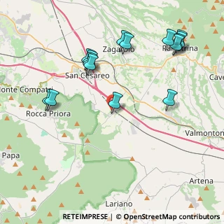 Mappa Via Provinciale, 00036 Carchitti RM, Italia (4.946)