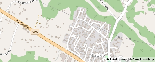 Mappa Labico