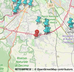 Mappa Cecchignola, 00134 Roma RM, Italia (6.203)