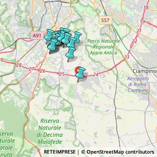 Mappa Via della Cecchignola, 00134 Roma RM, Italia (4.01526)