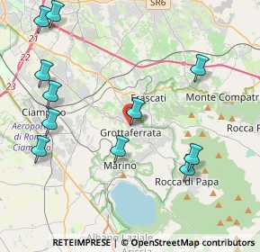 Mappa Via Roma, 00046 Grottaferrata RM, Italia (5.16091)