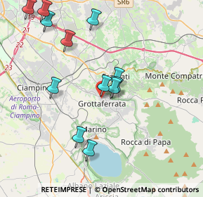 Mappa Via Roma, 00046 Grottaferrata RM, Italia (4.25083)