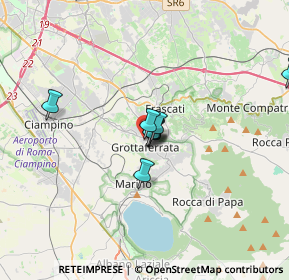 Mappa Via Roma, 00046 Grottaferrata RM, Italia (4.34846)