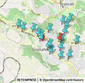 Mappa Via Roma, 00046 Grottaferrata RM, Italia (0.8965)