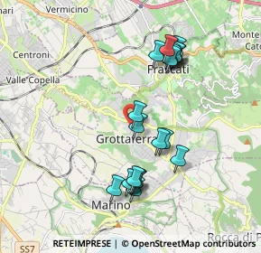 Mappa Via Roma, 00046 Grottaferrata RM, Italia (1.9115)