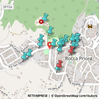 Mappa Via degli Olmi, 00044 Rocca Priora RM, Italia (0.217)