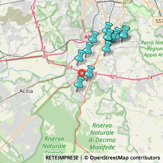 Mappa Mezzocammino- Butera, 00128 Roma RM, Italia (4.04154)