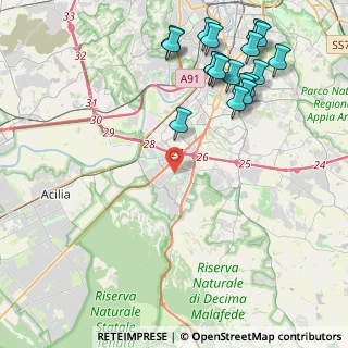 Mappa Mezzocammino- Butera, 00128 Roma RM, Italia (5.52722)