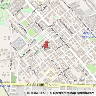 Mappa Via Firenze, 100, 00043 Ciampino, Roma (Lazio)