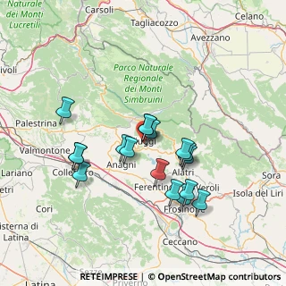 Mappa Via Macchiadoro, 03014 Fiuggi FR, Italia (13.24235)