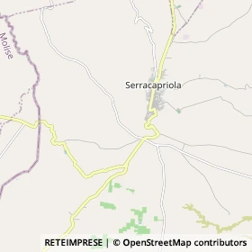 Mappa Serracapriola
