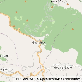 Mappa Guarcino