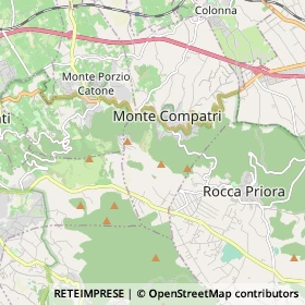 Mappa Monte Compatri