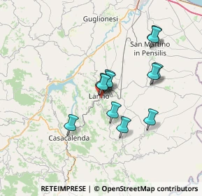 Mappa Via Novelli, 86035 Larino CB, Italia (6.02417)