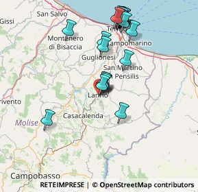 Mappa Via Novelli, 86035 Larino CB, Italia (16.116)