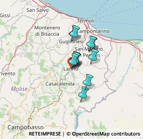 Mappa Via Novelli, 86035 Larino CB, Italia (8.03909)