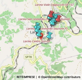 Mappa Via Novelli, 86035 Larino CB, Italia (0.8095)