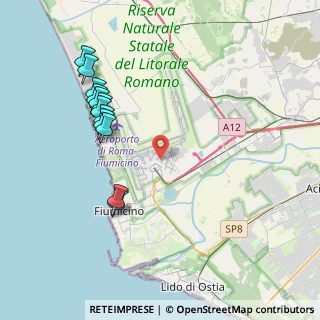 Mappa Via dell' Aeroporto di Fiumicino c, 00054 Fiumicino RM, Italia (4.52417)