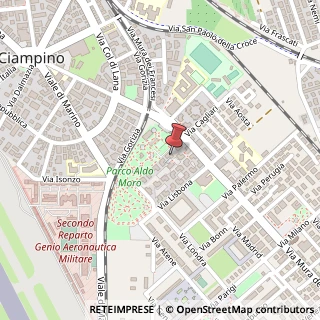 Mappa Via Mura dei Francesi, 195, 00043 Ciampino, Roma (Lazio)