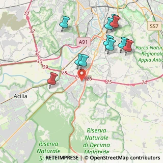 Mappa Via Pierfranco Bonetti, 00144 Roma RM, Italia (4.63909)