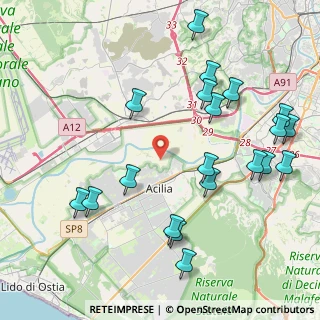 Mappa Via Ostiense, 00119 Ostia Antica RM, Italia (5.118)