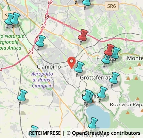 Mappa Vico della Mola, 00043 Ciampino RM, Italia (5.93158)