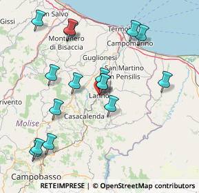 Mappa Largo Garibaldi, 86035 Larino CB, Italia (17.21563)