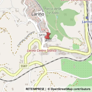 Mappa Via Circonvallazione,  22, 86035 Larino, Campobasso (Molise)