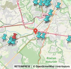 Mappa Viale Gianluigi Bonelli, 00100 Roma RM, Italia (5.8695)