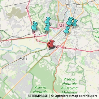 Mappa Viale Gianluigi Bonelli, 00100 Roma RM, Italia (3.31636)