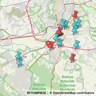 Mappa Viale Gianluigi Bonelli, 00100 Roma RM, Italia (4.31235)