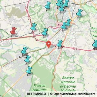 Mappa Viale Gianluigi Bonelli, 00127 Roma RM, Italia (6.2945)