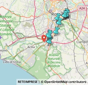 Mappa Viale Gianluigi Bonelli, 00100 Roma RM, Italia (7.59)