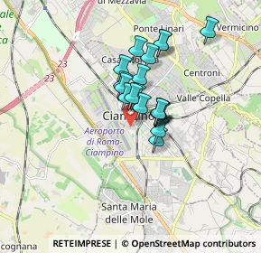 Mappa Via Adamello, 00043 Ciampino RM, Italia (1.21)