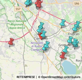 Mappa Via Adamello, 00043 Ciampino RM, Italia (5.2)