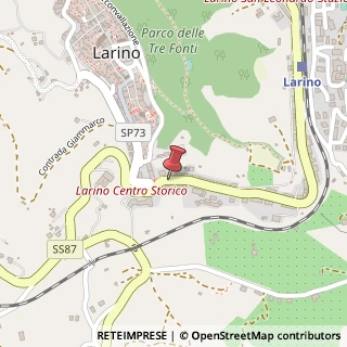 Mappa Contrada Macinelle, 86035 Larino, Campobasso (Molise)