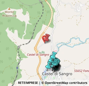 Mappa Contrada Vallocchie, 67031 Castel di Sangro AQ, Italia (1.21538)